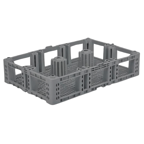 CUBETA QUESERA 6 UD CON SEPARADOR 740x500x150mm